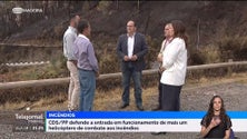 CDS quer que Lisboa pague um helicóptero para usar nos incêndios na Madeira (vídeo)