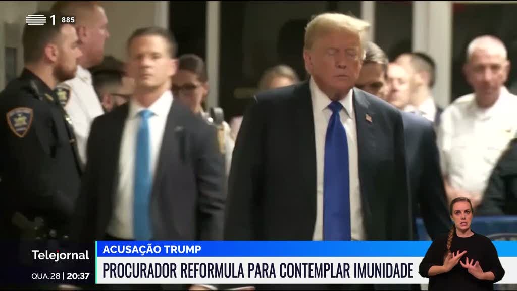 EUA. Procurador reformula acusação contra Trump para contemplar imunidade