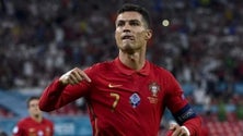 Imagem de Recorde de penáltis com Ronaldo em destaque