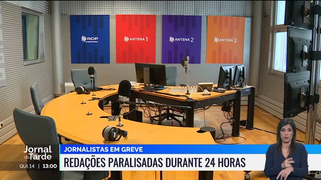 Greve Geral jornalistas. Paralisação de 24 horas arrancou à meia-noite