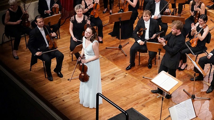 Imagem de Jovem violinista madeirense premiada internacionalmente