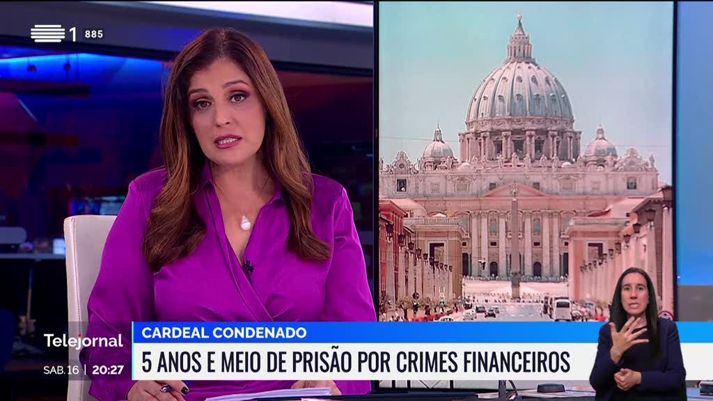 Vaticano condenou hoje o Cardeal italiano Angelo Becciu,