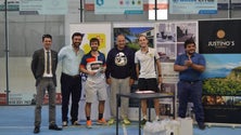Imagem de Gonçalo Santos e Cristóvão Nunes venceram Open Ferraz Ténis Clube