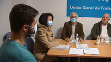 Imagem de UGT quer reunião de concertação social (vídeo)