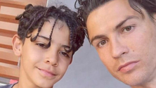 Imagem de Filho mais velho de Cristiano Ronaldo faz 10 anos