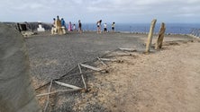 Imagem de Miradouro das Flores vandalizado (vídeo)