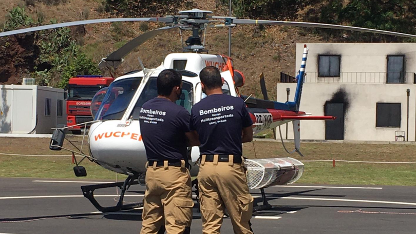 Proteção Civil na Madeira quer meio aéreo a combater incêndios todo o ano