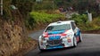 Bruno Magalhães no Rali Vinho Madeira de Peugeot 208 T16 R5