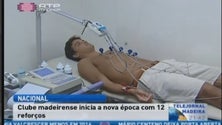 Nacional inicia nova época com a realização de exames médicos (Vídeo)