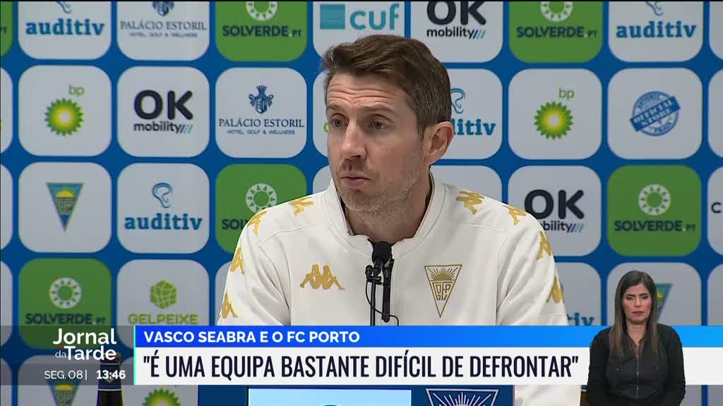 Vasco Seabra antecipa jogo difícil contra o Porto