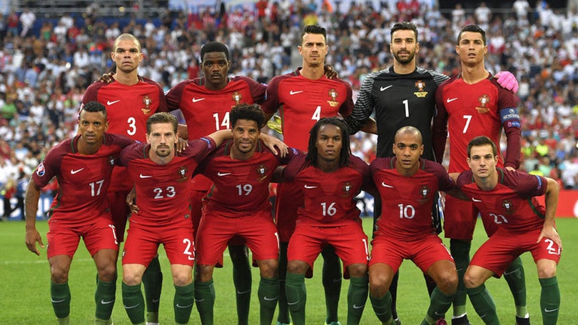 Imagem de Portugal sobe ao terceiro lugar no ranking da FIFA