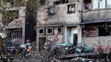 Imagem de Colisão de caça com edifício na Rússia causou 13 mortos