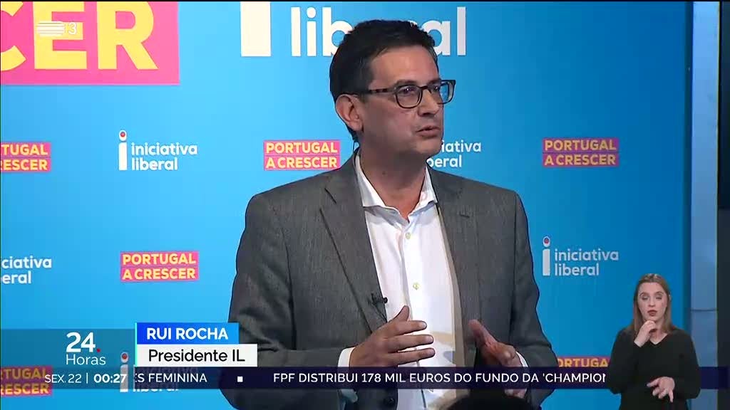 Rui Rocha diz que país espera Iniciativa Liberal