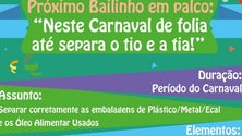 Campanhas alertam para a produção de resíduos no Carnaval (Som)