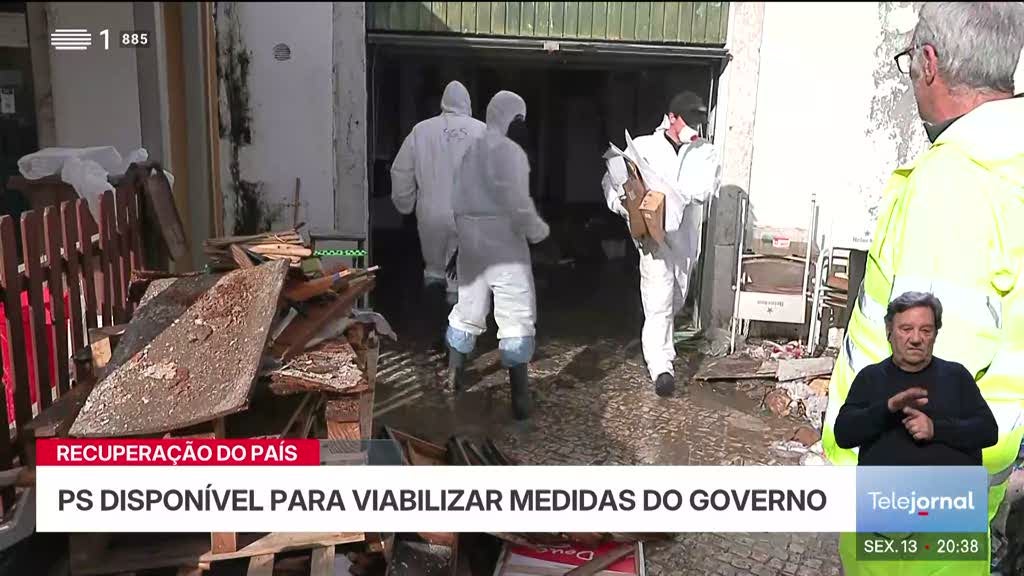 Recuperação do país. PS disponível para viabilizar medidas do Governo