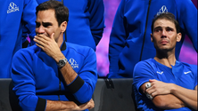 Imagem de Roger Federer despede-se feliz após uma viagem perfeita