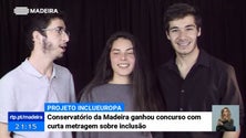 Imagem de Conservatório da Madeira ganha concurso com curta metragem sobre inclusão