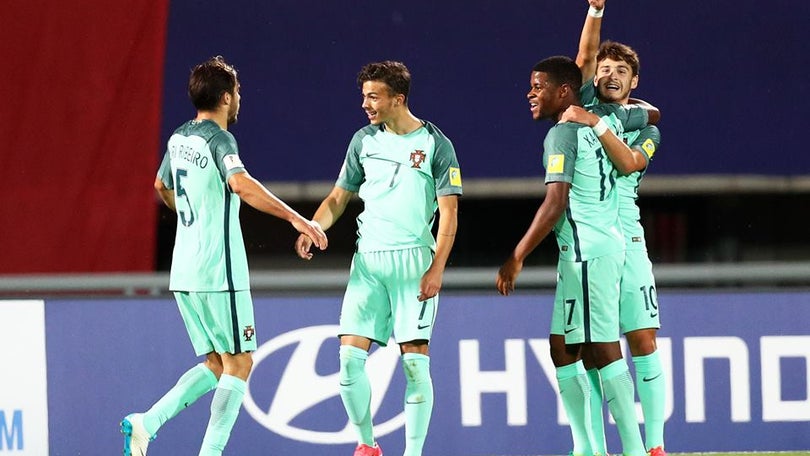 Portugal vence a Coreia do Sul por 3-1 e apura-se para os quartos-de-final do Mundial sub-20