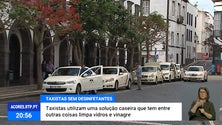 Imagem de Faltam desinfetantes aos taxistas açorianos [Vídeo]
