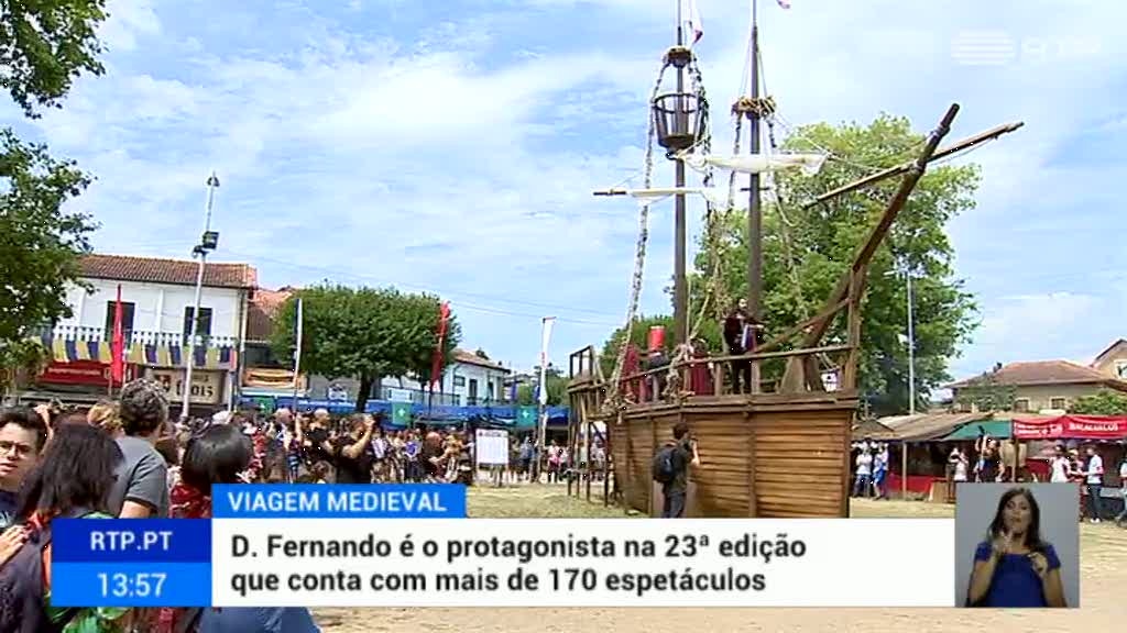 Viagem Medieval Em Santa Maria Da Feira Decorre Até 11 De Agosto