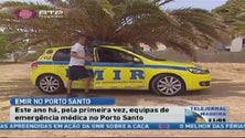 Imagem de EMIR tem equipa no Porto Santo durante o verão