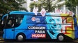 Imagem de PS apresenta autocarro da campanha