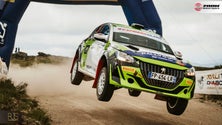 Imagem de Kevin Saraiva em estreia na Madeira com o Peugeot 208 Rally4