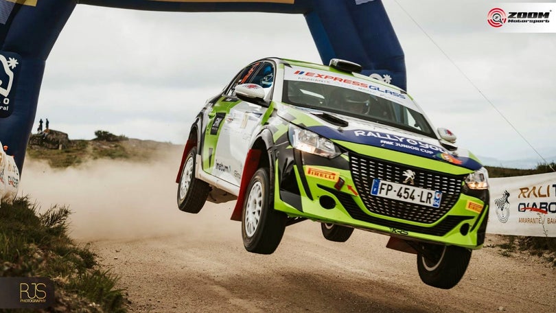 Imagem de Kevin Saraiva em estreia na Madeira com o Peugeot 208 Rally4