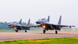 Imagem de Aviões chineses em exercícios militares conjuntos na Tailândia