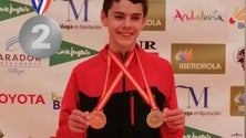 Madeirense Tiago Berenguer subiu ao pódio no Spanish U17 Open