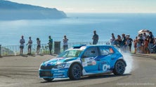 Imagem de António Dias participa na Rampa do Monte com o Skoda Fabia R5.
