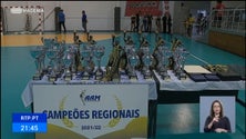 Imagem de Andebol regional premiou os melhores atletas e as equipas campeãs (vídeo)