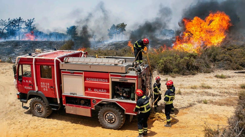 Imagem de Mais de 60 fogos ativos em Portugal