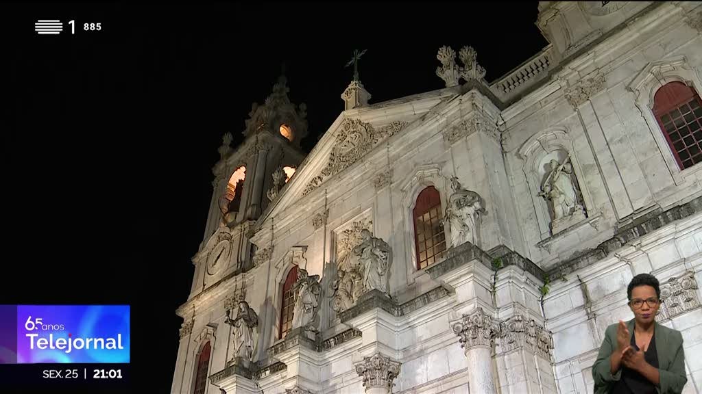 Marco Paulo velado na Basílica da Estrela