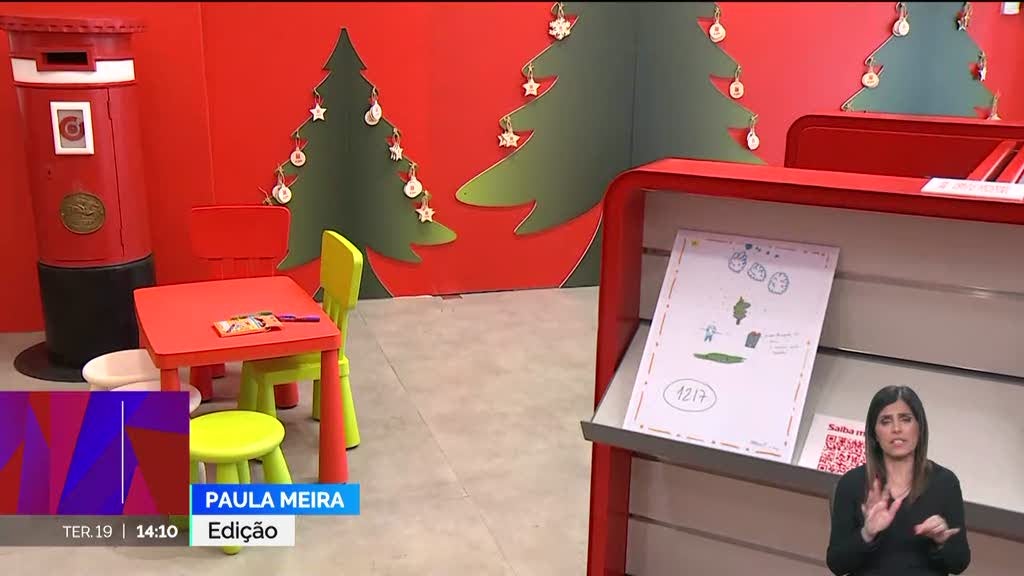 "Pai Natal Solidário". CTT acolhe projeto que realiza os desejos de crianças institucionalizadas