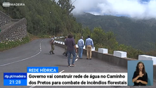 Imagem de Governo vai construir rede de água no Caminho dos Pretos para combate de incêndios florestais (Vídeo)