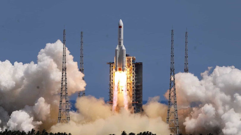 Imagem de China lança segundo módulo da estação espacial