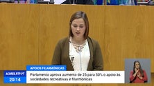 Parlamento aprova aumento dos apoios às filarmónicas [Vídeo]