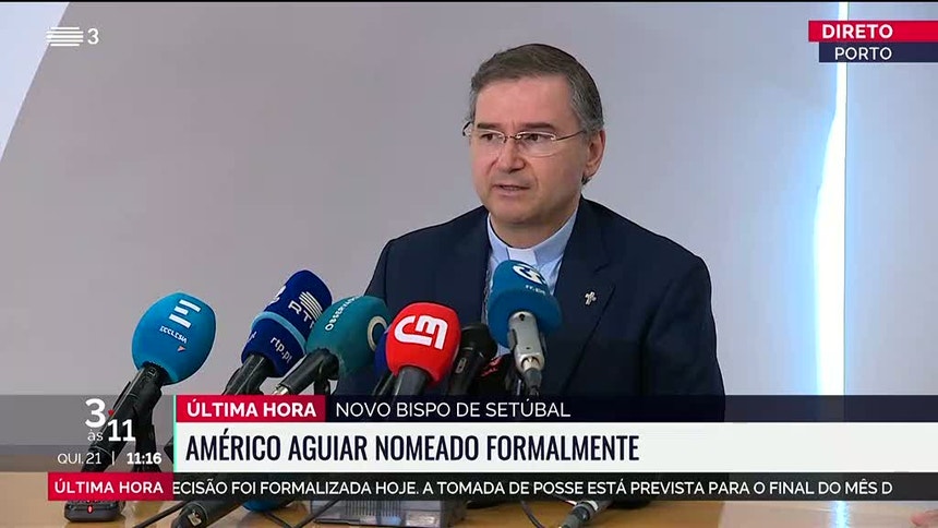 Contente e animado″. Américo Aguiar é o novo bispo de Setúbal