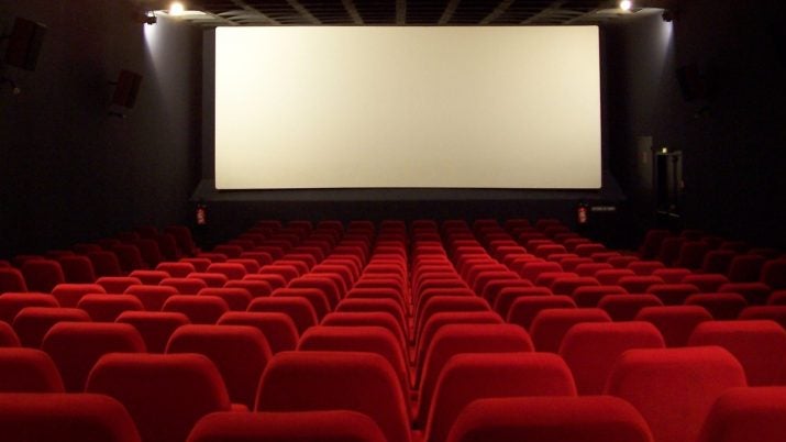 Cinemas e espetáculos com mais espetadores