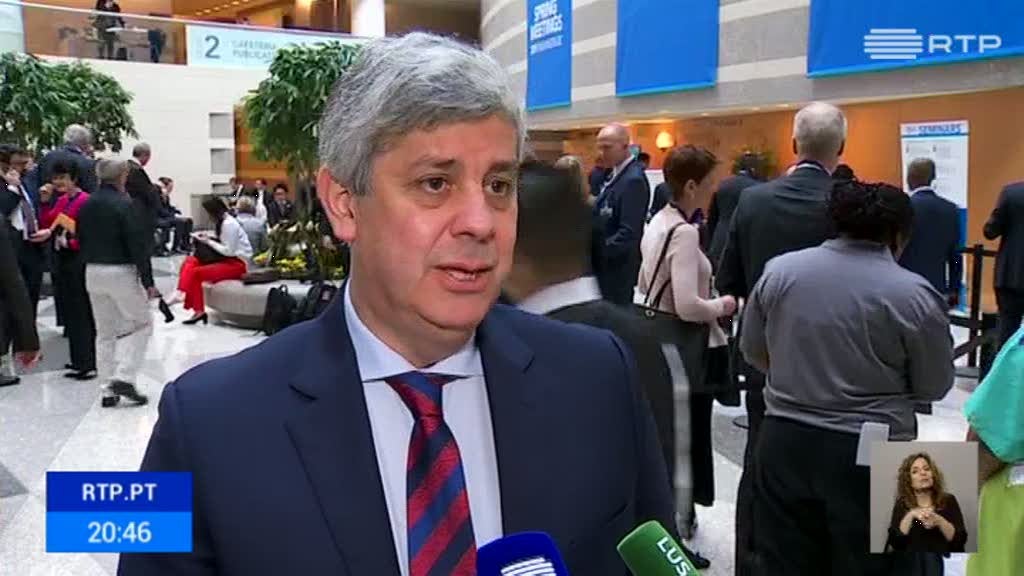 Centeno admite per�odo de desacelera��o mais longo do que o esperado