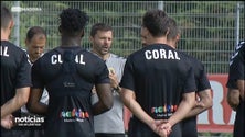 Imagem de Nacional prepara jogo frente ao Feirense (vídeo)
