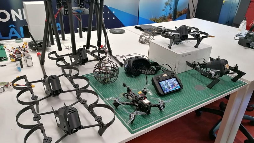 Imagem de Madeira leva sete drones a intercâmbio de sistemas aéreos não tripulados em Espanha