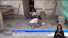 Mais de 43 milhões de crianças foram forçadas a deixar as casas por causa de desastres naturais (vídeo)