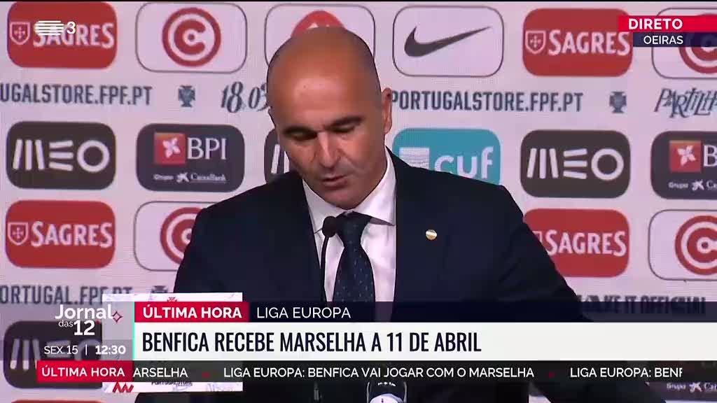 Roberto Martinez divulgou os convocados para os próximos jogos da seleção