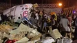 Imagem de Avião da Air India Express parte-se em dois ao aterrar em aeroporto no sul da Índia