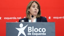 Imagem de Catarina Martins transmitiu hoje a Lula da Silva «esperança do BE na sua presidência»