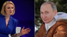 Imagem de Truss promete repreender pessoalmente Putin se for PM britânica