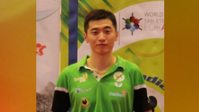 Imagem de Zhao Tianming reforça São Roque no ténis de mesa