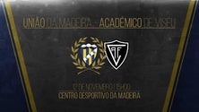 Imagem de União da Madeira antecipa jogo com Académico de Viseu para sábado (Vídeo)